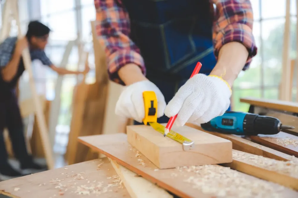 Bricolage près de Chalais