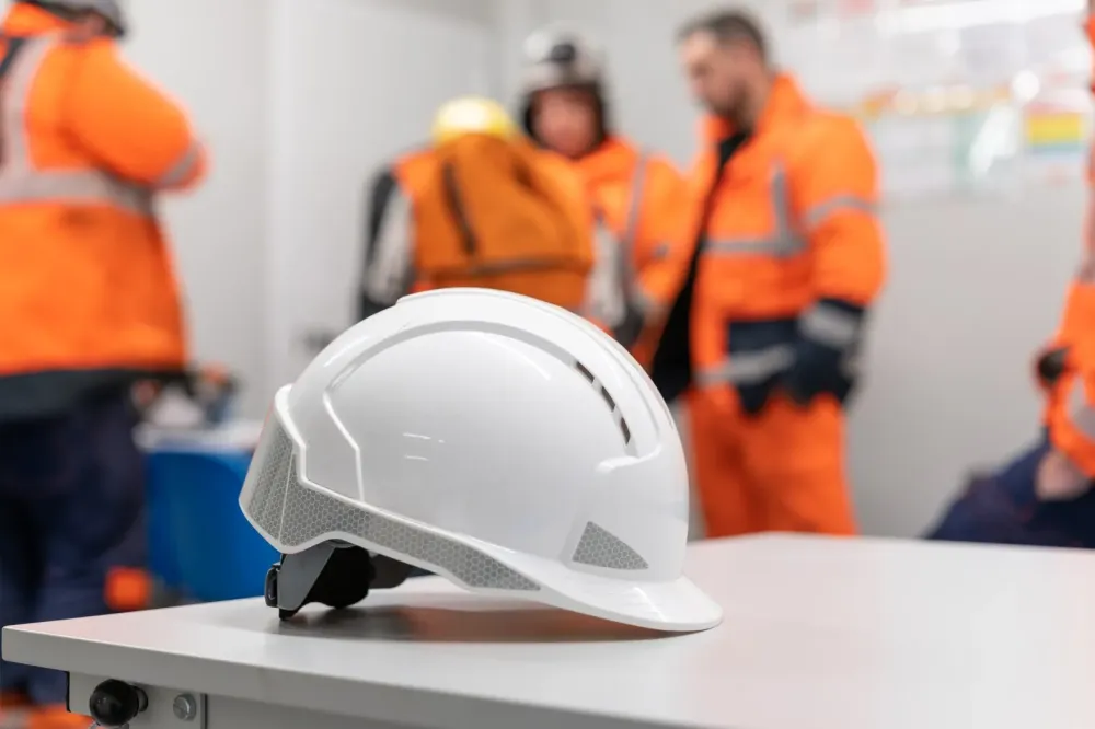 Casque chantier
